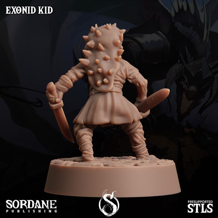 Haunted Child - Crouched (25mm Base)