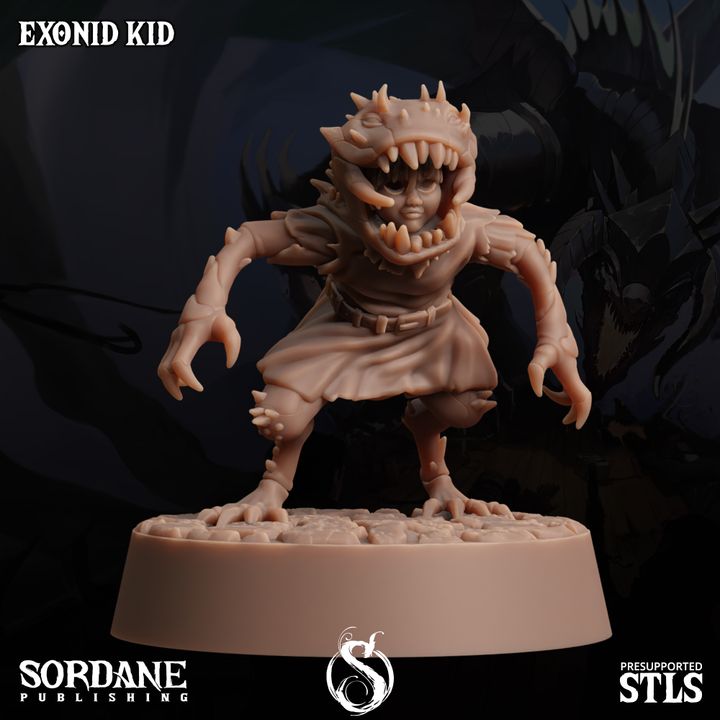 Haunted Child - Crouched (25mm Base)