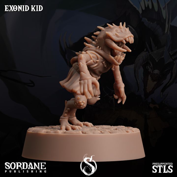 Haunted Child - Crouched (25mm Base)