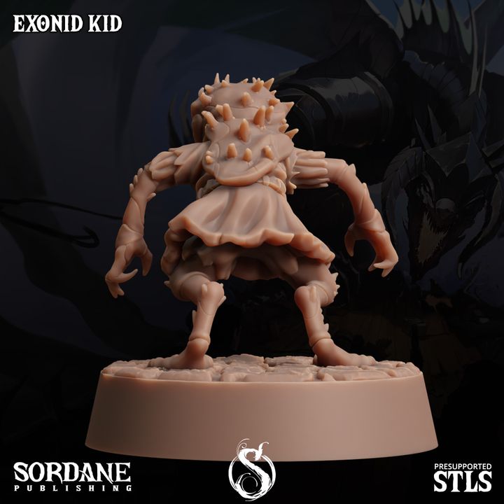 Haunted Child - Crouched (25mm Base)