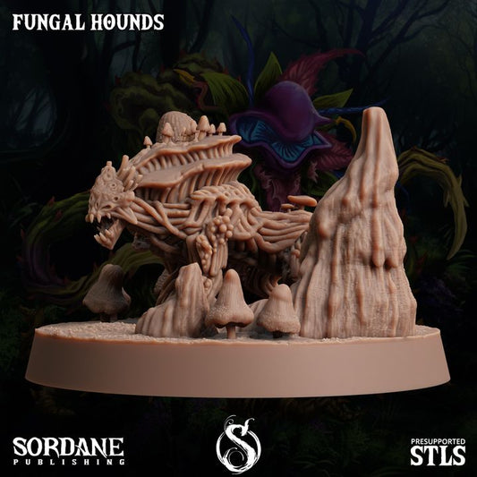 Fungus Wolf Protector Beasts | Large | Sordane Publishing | D&D DnD Pathfinder Miniature