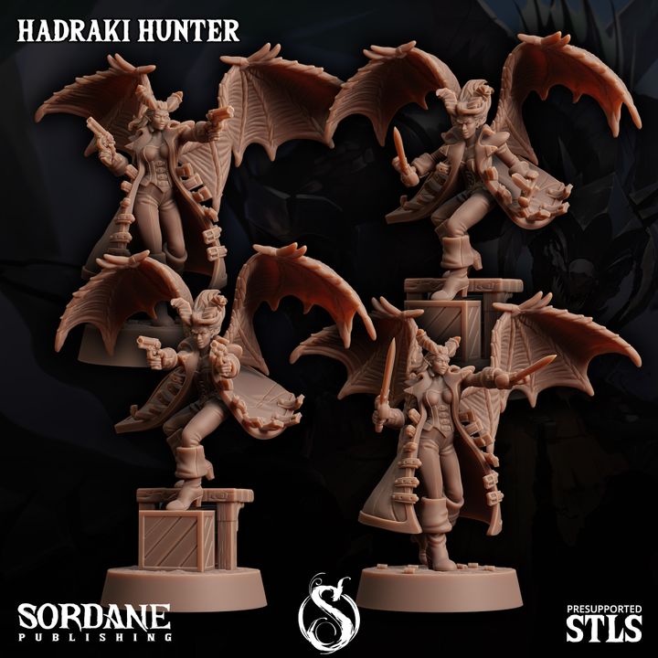 Hadraki Hunter - Posed (25mm Base)