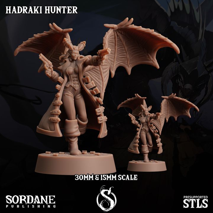 Hadraki Hunter - Posed (25mm Base)