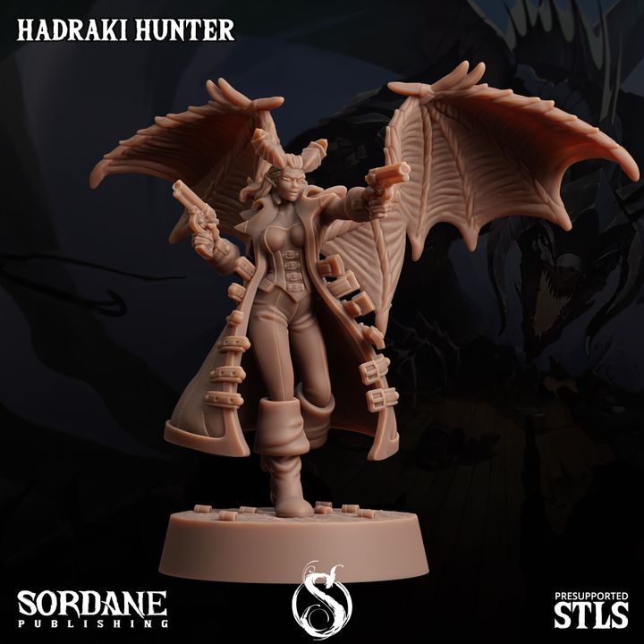 Hadraki Hunter - Posed (25mm Base)