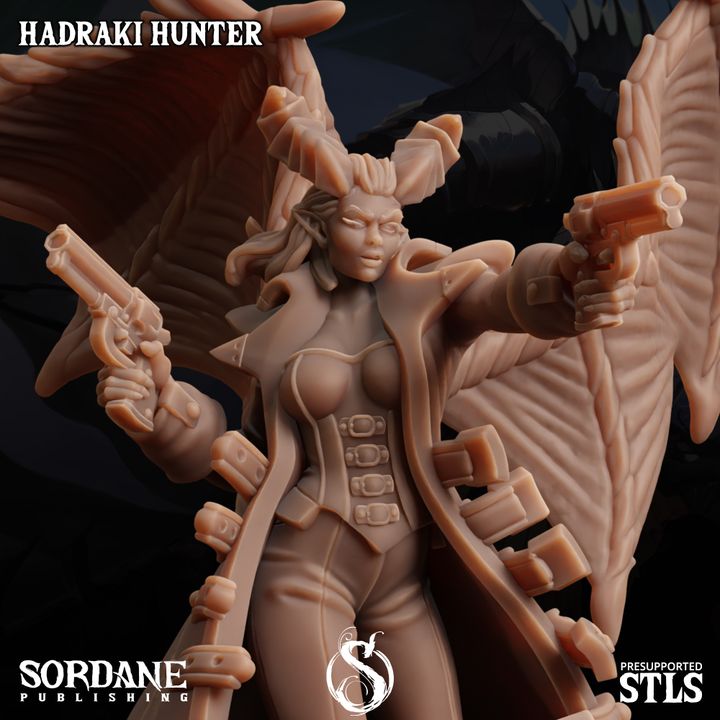 Hadraki Hunter - Posed (25mm Base)