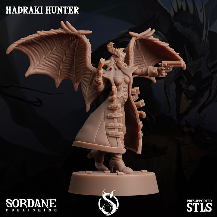 Hadraki Hunter - Posed (25mm Base)