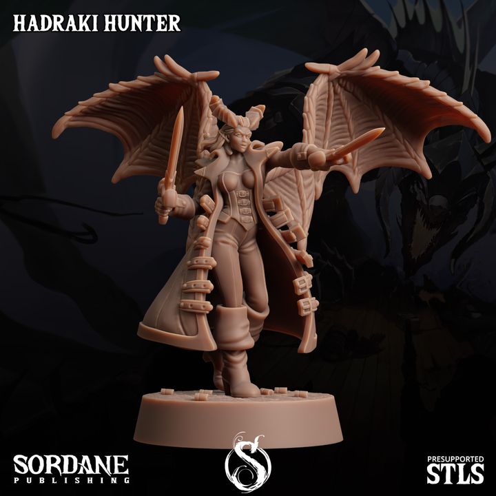Hadraki Hunter - Posed (25mm Base)