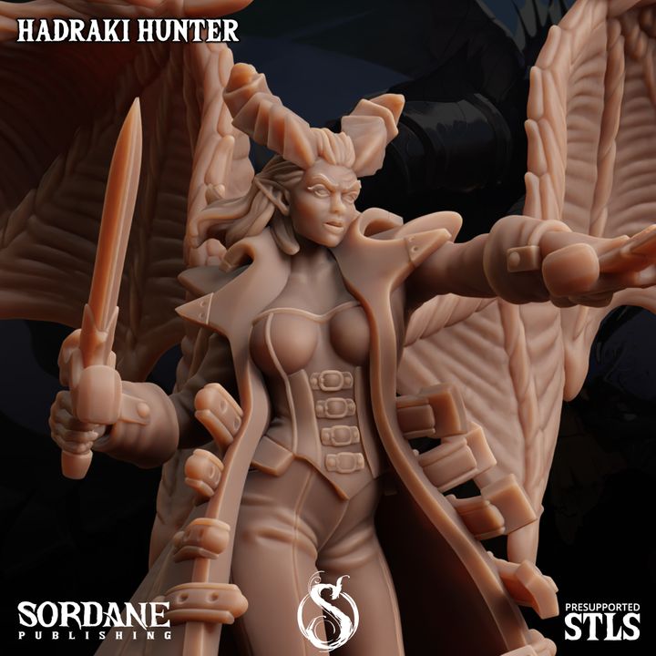 Hadraki Hunter - Posed (25mm Base)