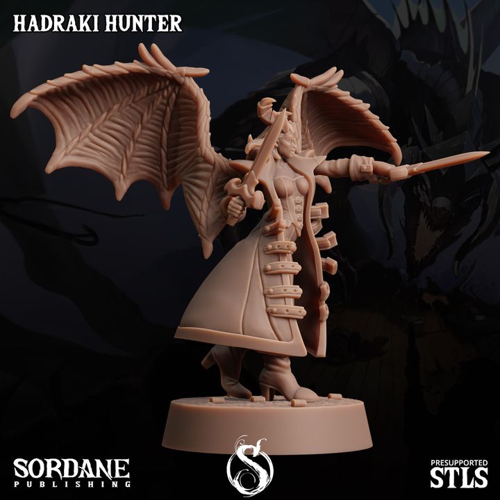 Hadraki Hunter - Posed (25mm Base)