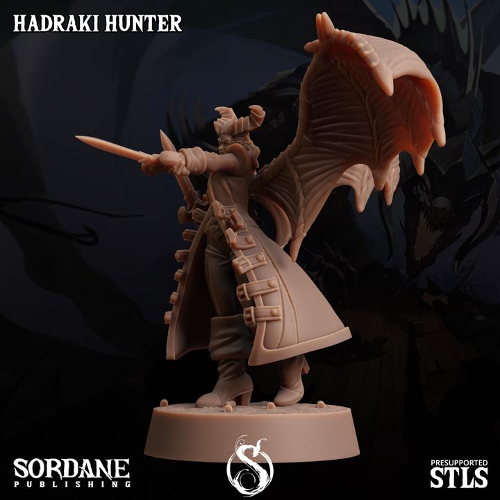 Hadraki Hunter - Posed (25mm Base)