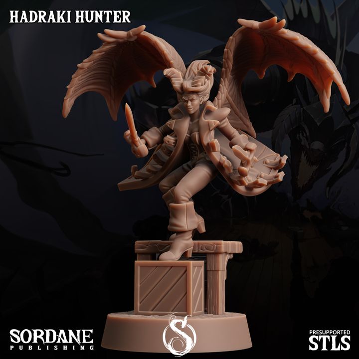 Hadraki Hunter - Posed (25mm Base)