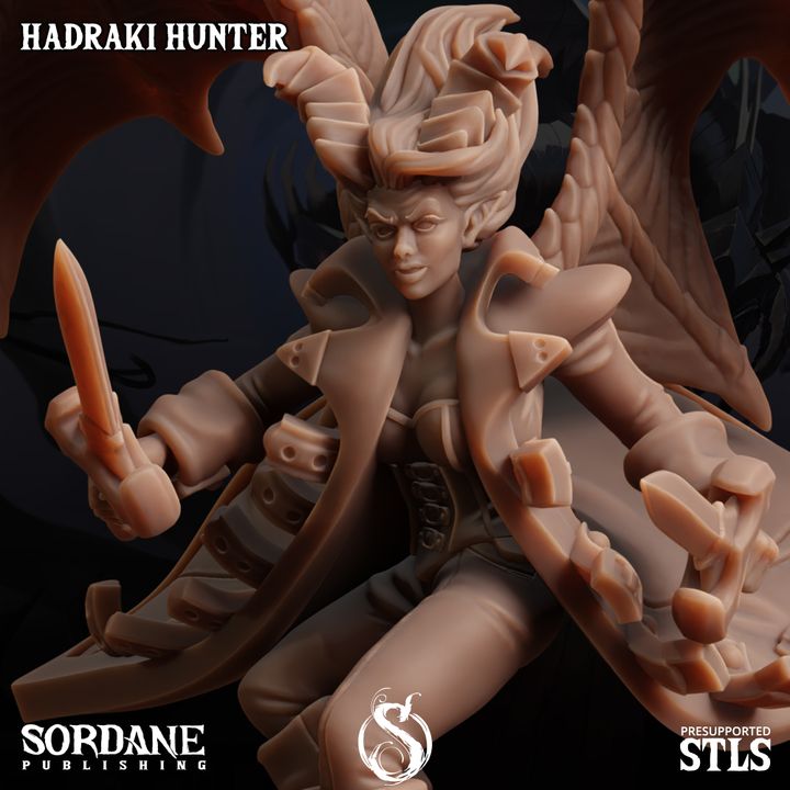 Hadraki Hunter - Posed (25mm Base)