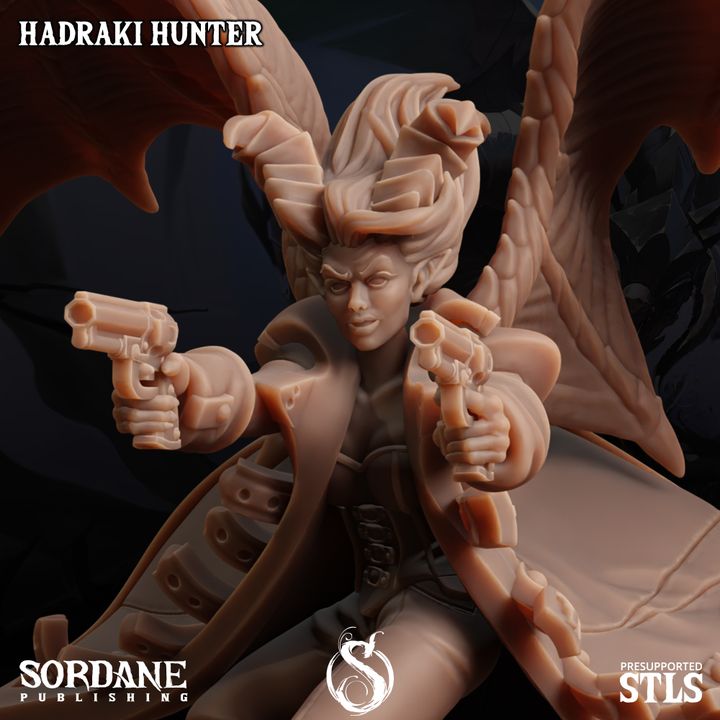 Hadraki Hunter - Posed (25mm Base)