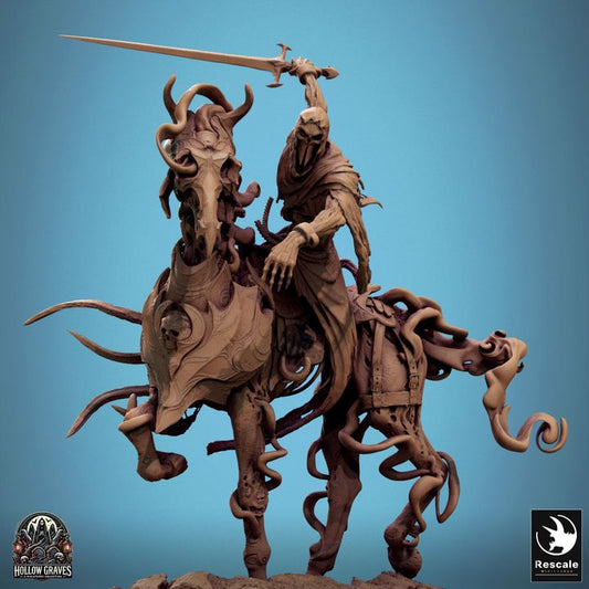 Undead Spectral Mount Horse Ghost | Large | Rescale Miniatures | D&D DnD Pathfinder Miniature