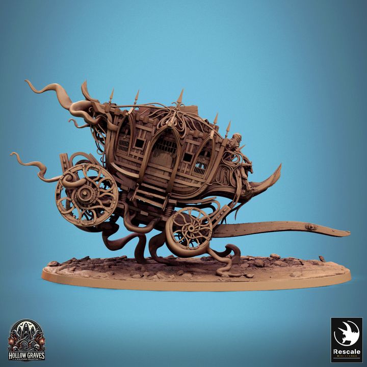 Phantom Coach - With Ghosts (170mm Base)