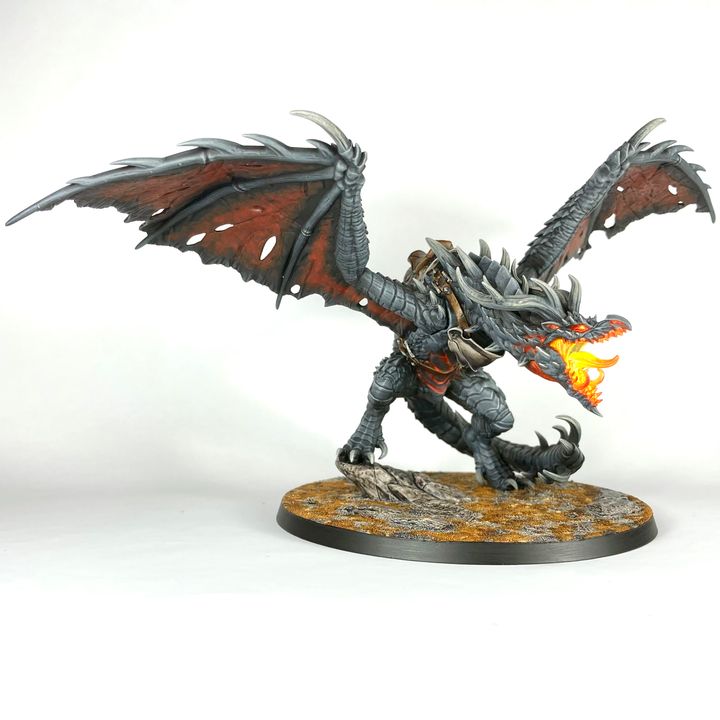 Mordraxix - Wyvern (100mm Base)