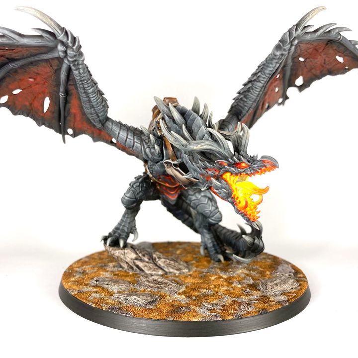 Mordraxix - Wyvern (100mm Base)