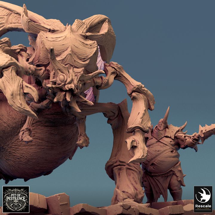 Collection Insectoid Beast Rider Monstrosities | Colossal | Rescale Miniatures | D&D DnD Pathfinder Miniature