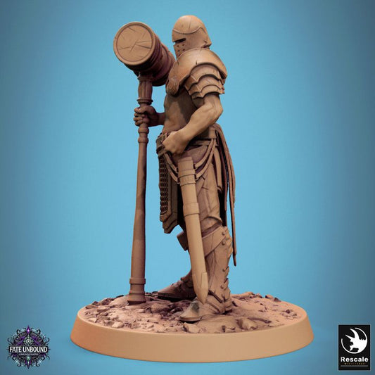 Knight Valor Warrior Fighter | Medium | Rescale Miniatures | D&D DnD Pathfinder Miniature