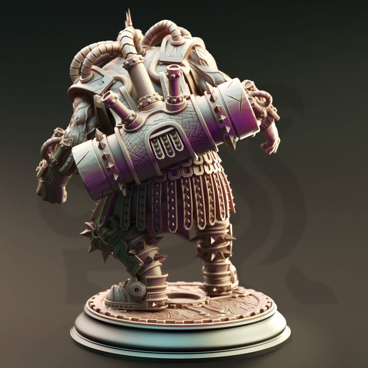 Chemical Abomination Goblin Mount Orc | Large | DM Stash | D&D DnD Pathfinder Miniature