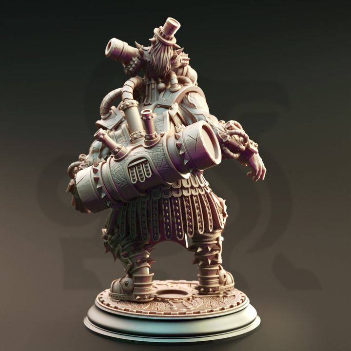 Chemical Abomination Goblin Mount Orc | Large | DM Stash | D&D DnD Pathfinder Miniature