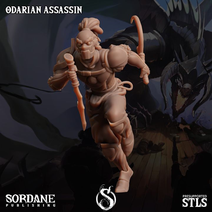 Odarian Assassin - Stealth (25mm Base)