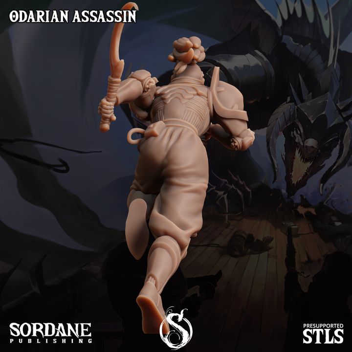 Odarian Assassin - Stealth (25mm Base)