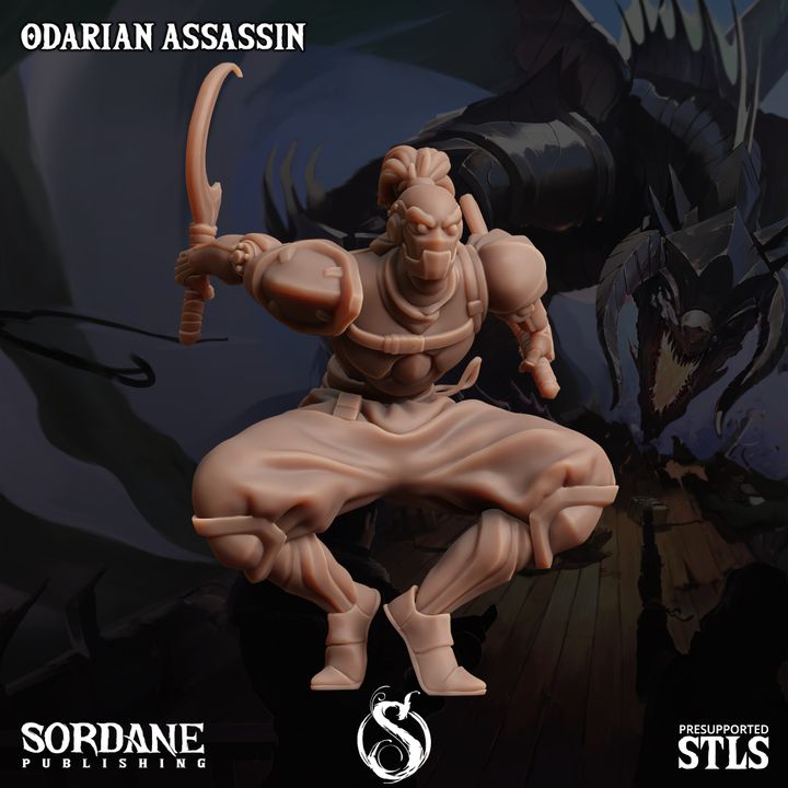 Odarian Assassin - Stealth (25mm Base)