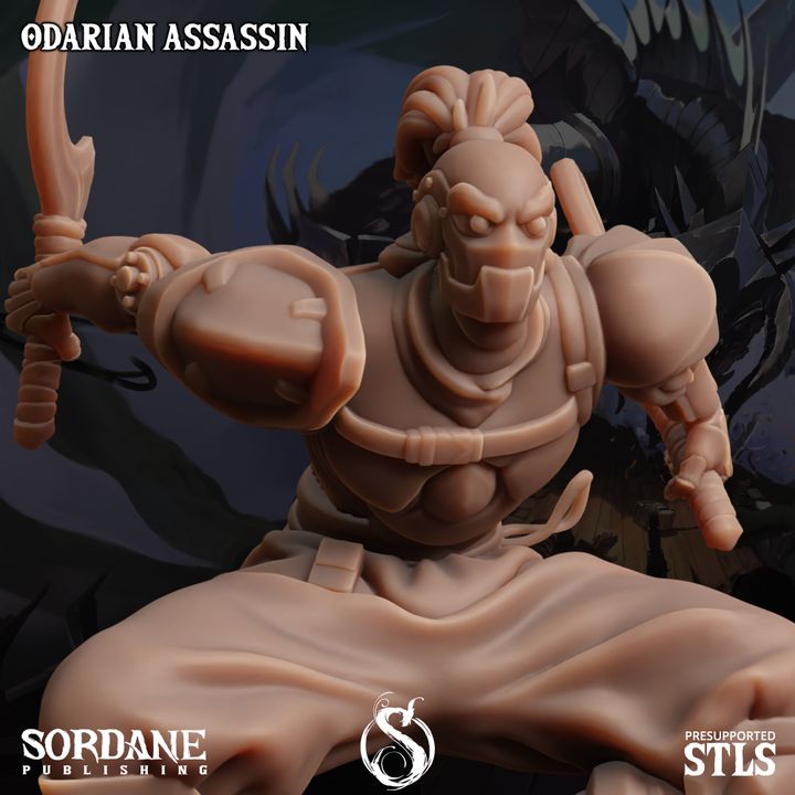 Odarian Assassin - Stealth (25mm Base)