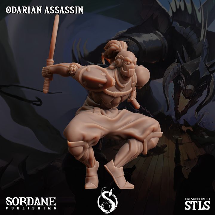 Odarian Assassin - Stealth (25mm Base)