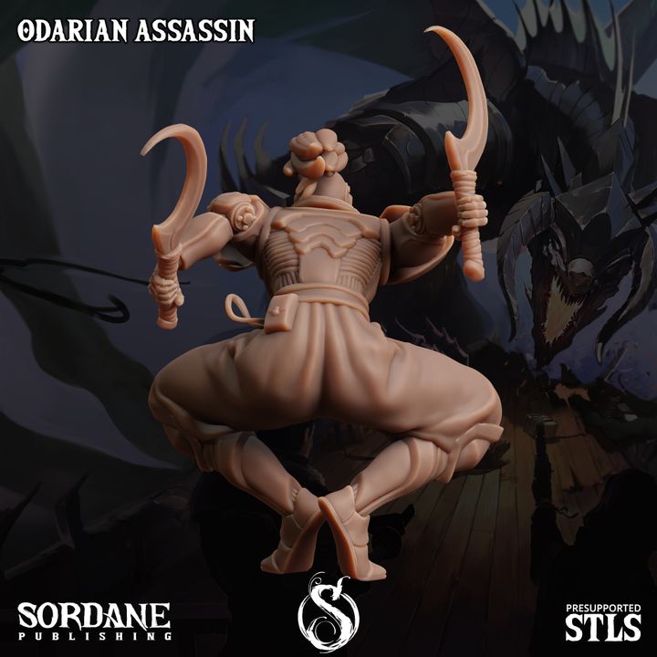 Odarian Assassin - Stealth (25mm Base)