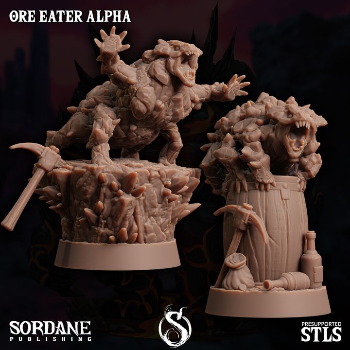 Alpha Ore Eater - Guard (50mm Base)