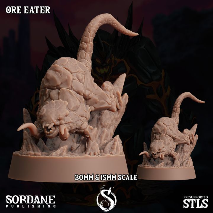 Ore Eater - Standing (25mm Base)