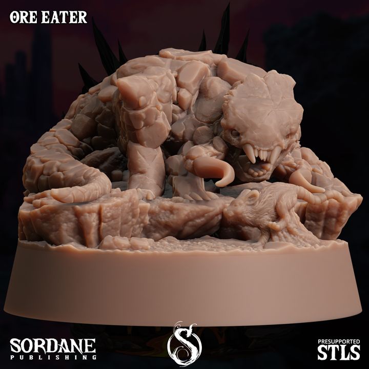 Ore Eater - Standing (25mm Base)