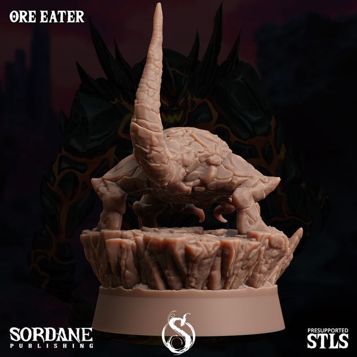 Ore Eater - Standing (25mm Base)