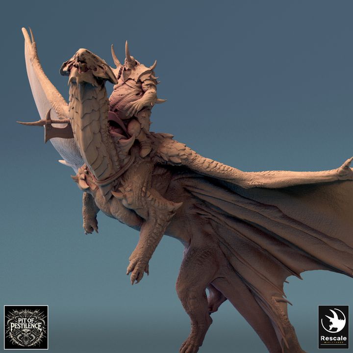 Collection Brass Dragon Majestic Scaled Colossal | Colossal | Rescale Miniatures | D&D DnD Pathfinder Miniature