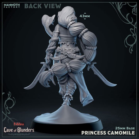 Warrior Sorcerer Human Miniature | Medium | Mammoth Factory | D&D DnD Pathfinder Miniature