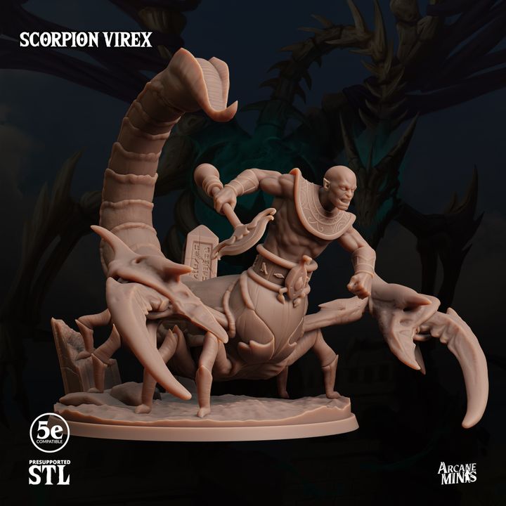 Scorpion Virex - Striking (100mm Base)