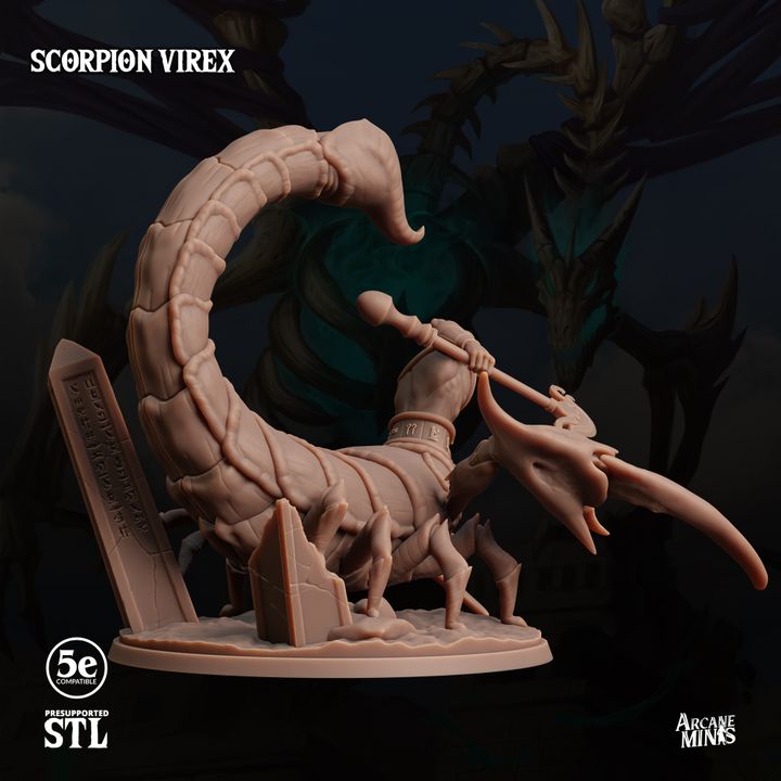 Scorpion Virex - Striking (100mm Base)