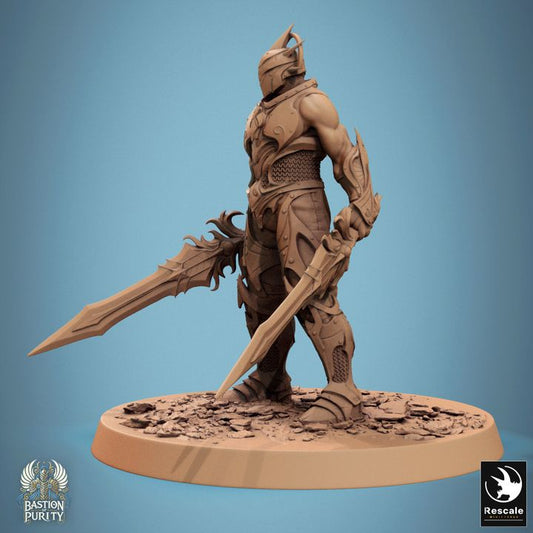 Sentinel Guardian Construct Fighter | Medium | Rescale Miniatures | D&D DnD Pathfinder Miniature