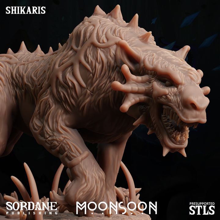 Shikaris - Roaring (32mm Base)