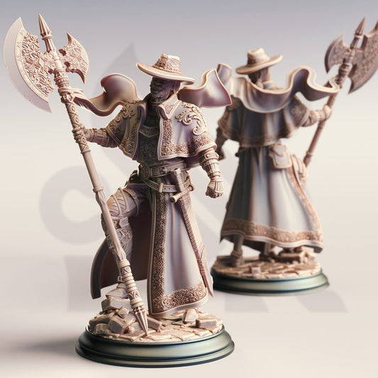 Mage Hunter Rogue Fighter | Medium | DM Stash | D&D DnD Pathfinder Miniature