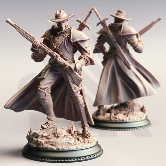 Inquisitor Gunslinger Ranger Fighter | Medium | DM Stash | D&D DnD Pathfinder Miniature