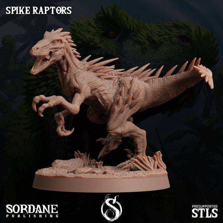 Spike Raptors - Running (30mm Base)