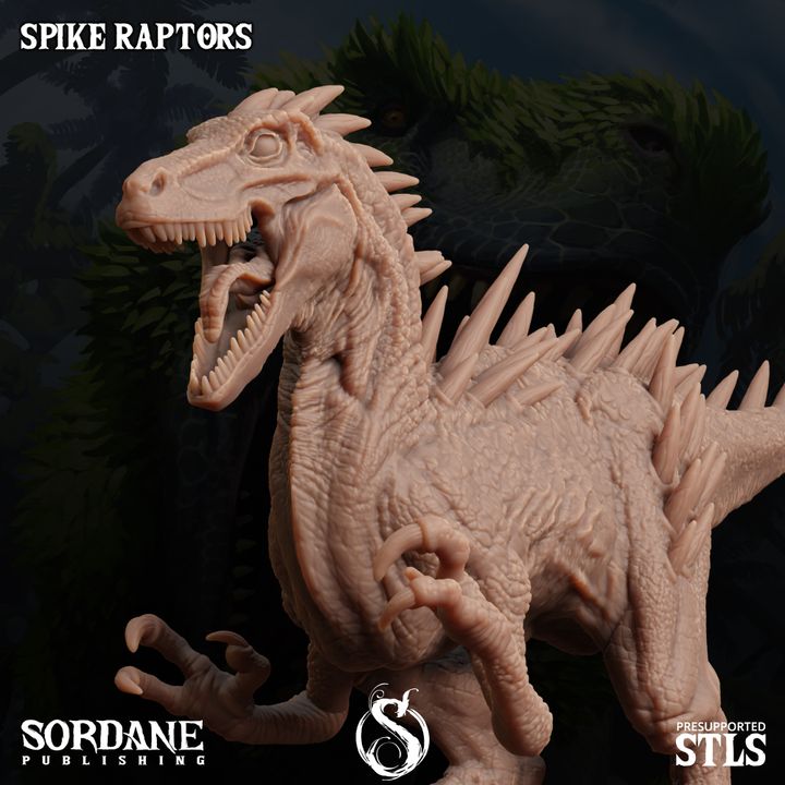Spike Raptors - Running (30mm Base)