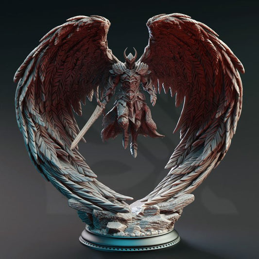 Ascended Angel Celestial Warrior Paladin | Large | DM Stash | D&D DnD Pathfinder Miniature