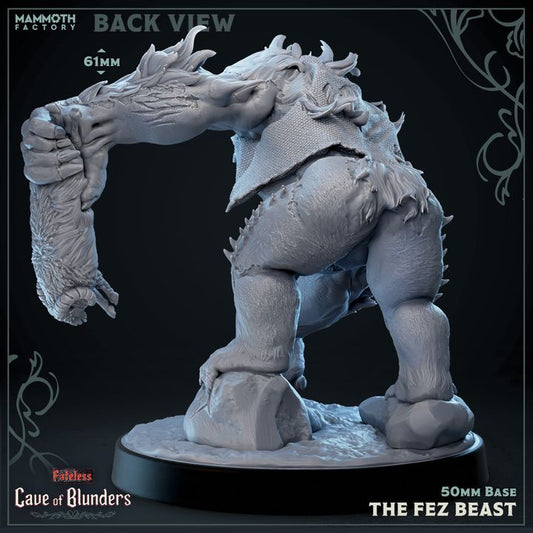 Demon Gorilla Beast Fiend | Large | Mammoth Factory | D&D DnD Pathfinder Miniature