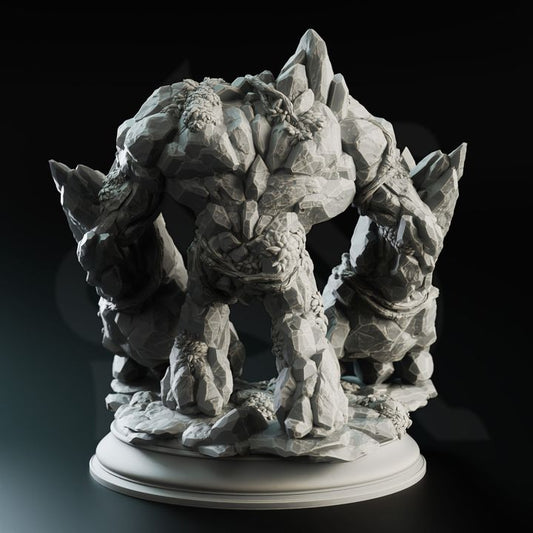 Elemental Golem Guard Construct Medium | DM Stash | D&D DnD Pathfinder Miniature