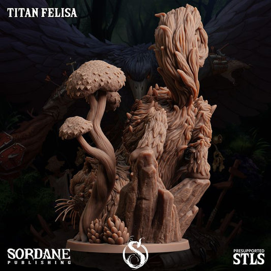 Titan Prowling Beast Nature | Medium | Sordane Publishing | D&D DnD Pathfinder Miniature