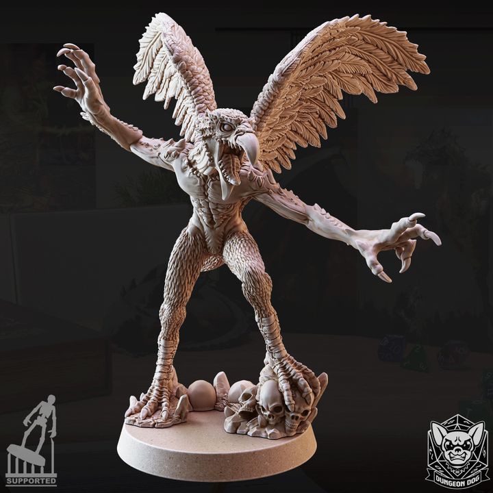 Vrock - Fierce (25mm Base)